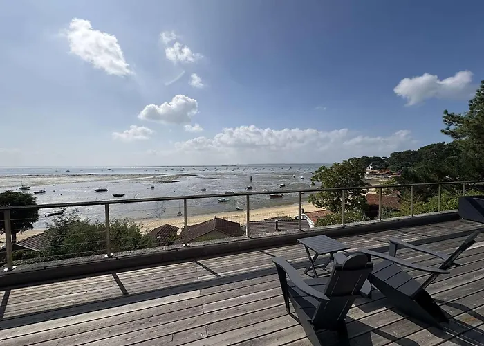 D'exception Avec Terrasses Spacieuses A Cap-ferret - Fr-1-736-57